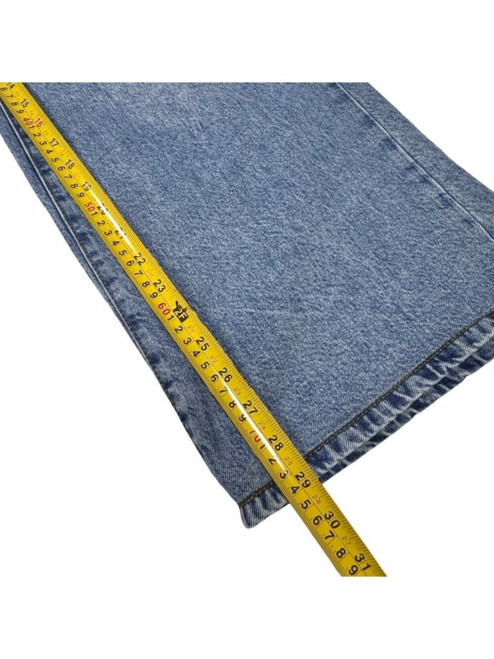 Joe's Jeans Low Rise Wide Leg Jeans 27 Light Wash Relaxed Grunge Minimalist - Picture 10 of 14